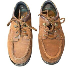 Coleman Men's Clint Tan Leather Comfort Walking Shoes Size 9